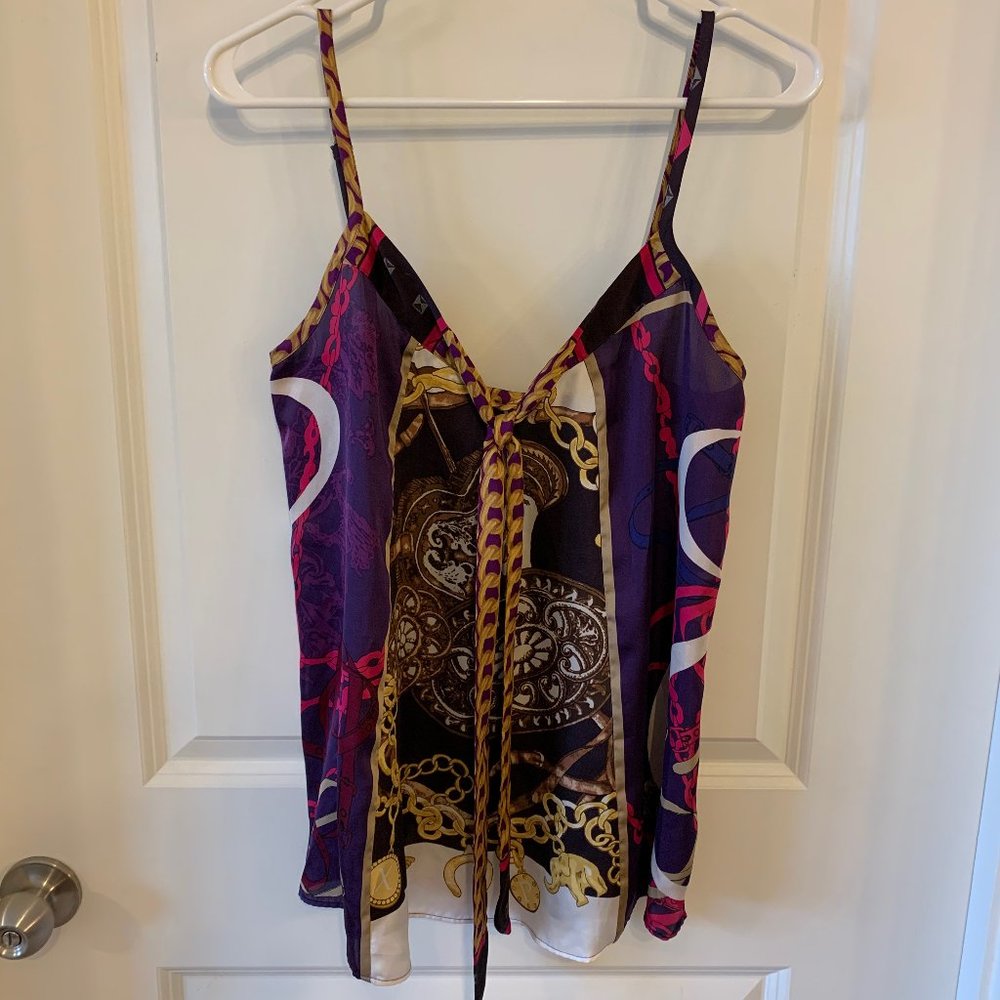 Express Printed V-NeckTank